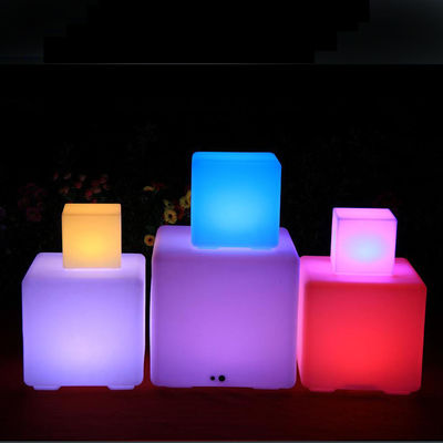 40cm Outdoor LED Cube Light Stools Wiederaufladbares Wireless für Veranstaltungen