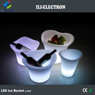 Wiederaufladbare Led-Eisbecken aus Kunststoff, wasserdicht, drahtlos, portabel im Freien für die Party