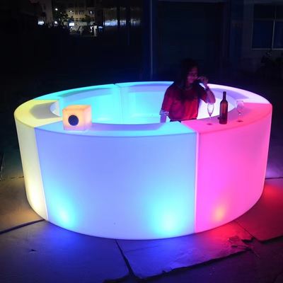 Beleuchtete Portable Led Bar Counter Leichtgewicht bewegliche Dauerhaft wasserdicht für Veranstaltungen