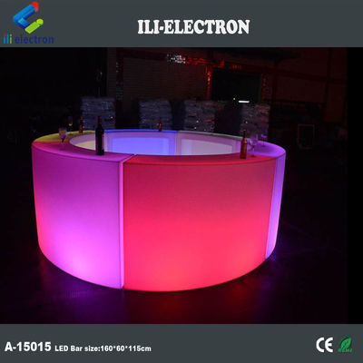 Beleuchtete Portable Led Bar Counter Leichtgewicht bewegliche Dauerhaft wasserdicht für Veranstaltungen