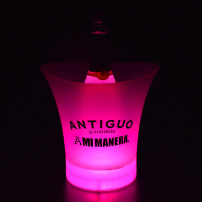 Hot-Seller Kunststoff Led Champagner Eis Eimer