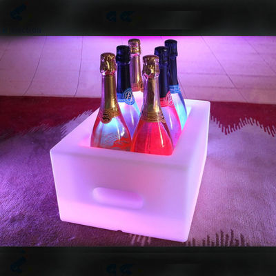 16 Farben wechselnd PE Kunststoff LED Eisbehälter IP65 wasserdicht für Bier Champagner