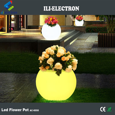 Wieder aufladbare Kunststoff-LED-Blumenpflanzer