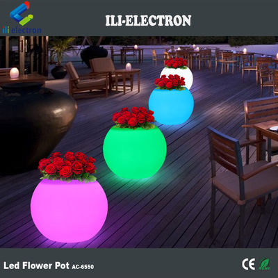 Wieder aufladbare Kunststoff-LED-Blumenpflanzer