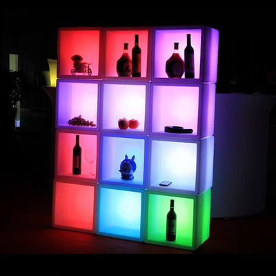 Wiederaufladbares wasserdichtes LED-Eisbecher aus Kunststoff für Pubs