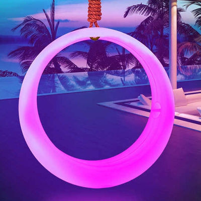 Hotel Moderne PE Kunststoff LED Wiederaufladbare LED Schaukel