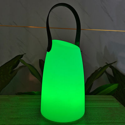 Kunststofftragbare LED-Lampe drahtlose Fernbedienung für den Garten