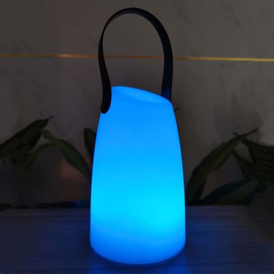 Kunststofftragbare LED-Lampe drahtlose Fernbedienung für den Garten
