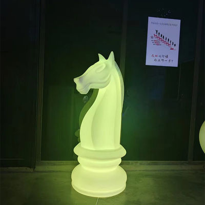 Seehorse Formänderung Farbe Gartenlicht Wiederaufladbare Kunststoff-LED-Licht