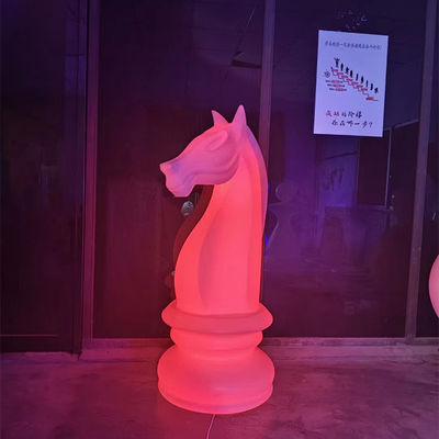 Seehorse Formänderung Farbe Gartenlicht Wiederaufladbare Kunststoff-LED-Licht