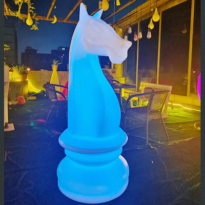 Seehorse Formänderung Farbe Gartenlicht Wiederaufladbare Kunststoff-LED-Licht