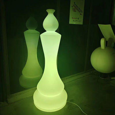 Aufladbare Led-Gartenglügel aus Kunststoff in Schachform AC 85-265V