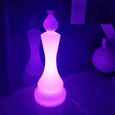 Aufladbare Led-Gartenglügel aus Kunststoff in Schachform AC 85-265V