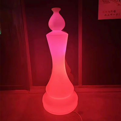 Aufladbare Led-Gartenglügel aus Kunststoff in Schachform AC 85-265V