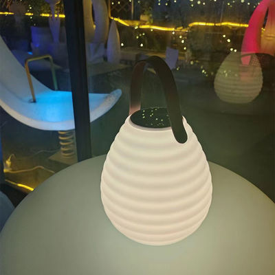 Wassertropfenförmige tragbare LED-Lampe 3500K für den Garten im Freien