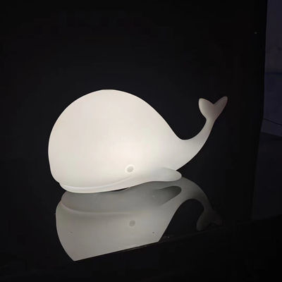 Wiederaufladbare Wal-LED-Nachlichtlampe für das Schlafzimmer des Babys