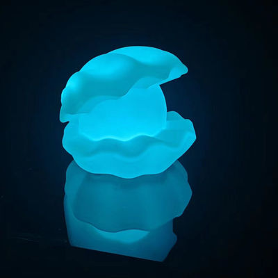 Farbenfrohe Poolleuchten, RGB LED Kinder Nachtlicht Muschelform
