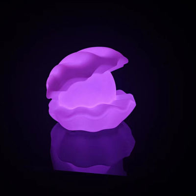 Farbenfrohe Poolleuchten, RGB LED Kinder Nachtlicht Muschelform