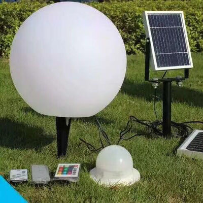IP65 wasserdichte Solarkugellampe, LED-Farbwechselglühende Kugeln für den Garten