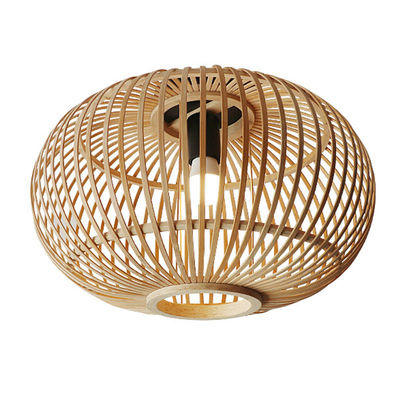 Customized Wicker Lampe Schatten Anhänger für Innenhaus Flurdecke