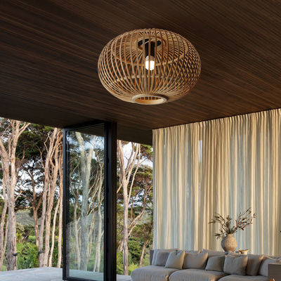 Customized Wicker Lampe Schatten Anhänger für Innenhaus Flurdecke