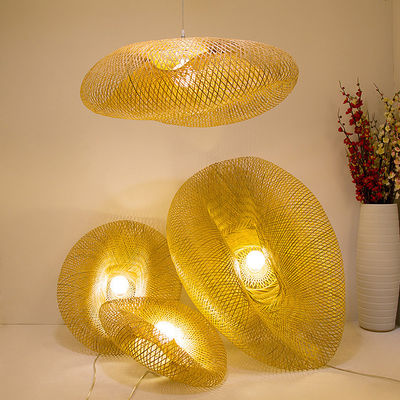 Hängende Lampen Bambus Led Deckenleuchten Rattan Anhängerleuchten