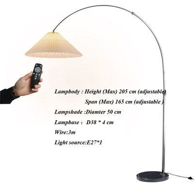 Moderne Wohnzimmersofa Schlafzimmer Arbeitszimmer vertikal Fischen Fußbodenlampe