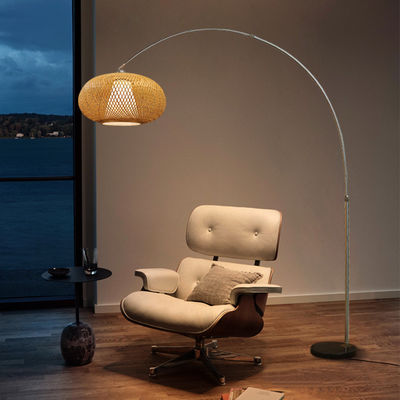Moderne Wohnzimmersofa Schlafzimmer Arbeitszimmer vertikal Fischen Fußbodenlampe