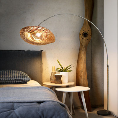Moderne Wohnzimmersofa Schlafzimmer Arbeitszimmer vertikal Fischen Fußbodenlampe