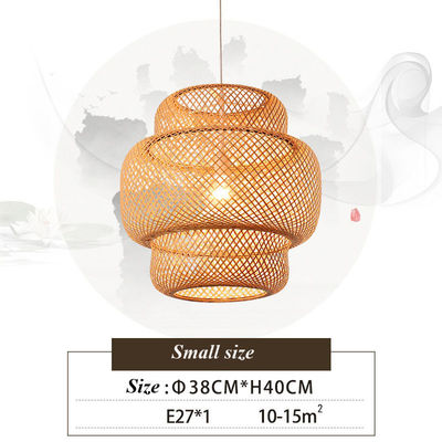 Einzigartiges Design Hängende Bambus Dekorationslampe Bambus Handwerk Lampe