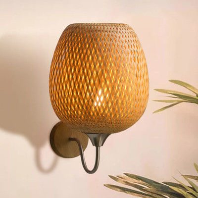 Kreative Kunst Design Rattan Wand Licht Schatten für Gang Korridor