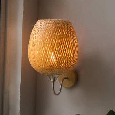 Kreative Kunst Design Rattan Wand Licht Schatten für Gang Korridor