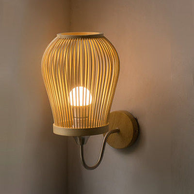 Kreative Kunst Design Rattan Wand Licht Schatten für Gang Korridor