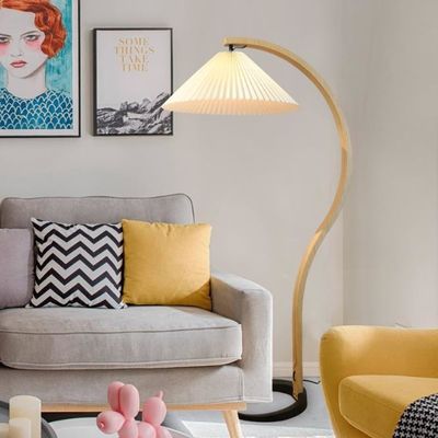 Kreative Pleiß Rattan Stehlampe für Schlafzimmer Wohnzimmer