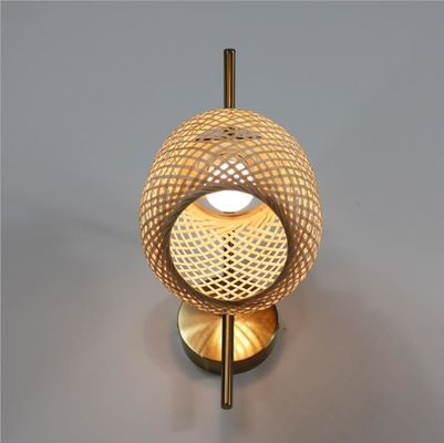 Luxus-Bamboo-Gewebewandlampe - Bambus-Korridorlampe - Hängende Bambus-Rattan-Lampe