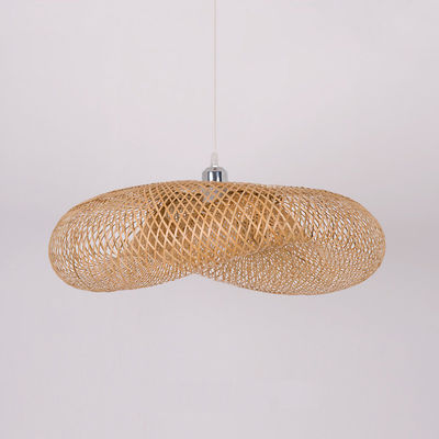 Rattan-Hängende Deckenlampe Wickel-Hängende Deckenleuchte Lampenschattierungen
