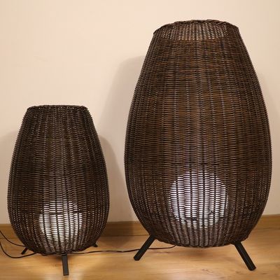 Außen-Dekorations-Modern-Design-Rattan-Leuchtlampen