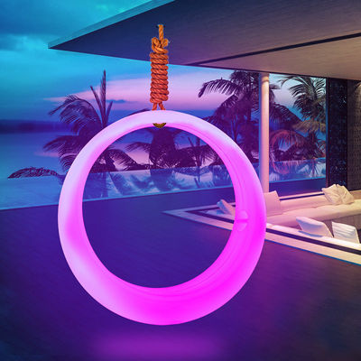 Patio Dekor Stuhl Led Schaukeln LED Ringlicht