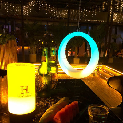 Patio Dekor Stuhl Led Schaukeln LED Ringlicht