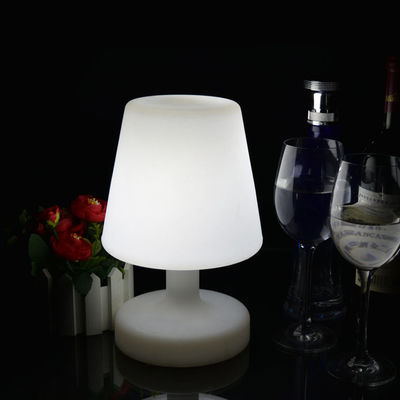 Wiederaufladbare, kabellose, farblich wechselbare Tischlampe