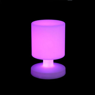 Wiederaufladbare, kabellose, farblich wechselbare Tischlampe