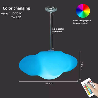 Kunststoffglanzwolkenlampen