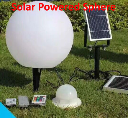 1000 mAh Solarbatterie 1,2 w Pin Solarstrom-Sphäre für Garten