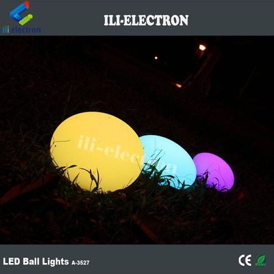 Wasserdichte Kunststoff-LED-Leuchtenkugel angepasste Farbe
