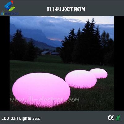Wasserdichte Kunststoff-LED-Leuchtenkugel angepasste Farbe