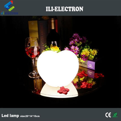 Kunststoff-LED-Pfirsich-Lampe Fernbedienung mit wiederaufladbarer Lithiumbatterie