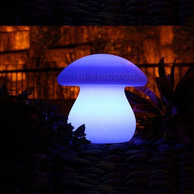 Pilzförmige PE-Lampen aus Kunststoff mit Beleuchtungslicht