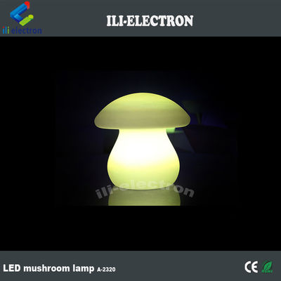 Pilzförmige PE-Lampen aus Kunststoff mit Beleuchtungslicht