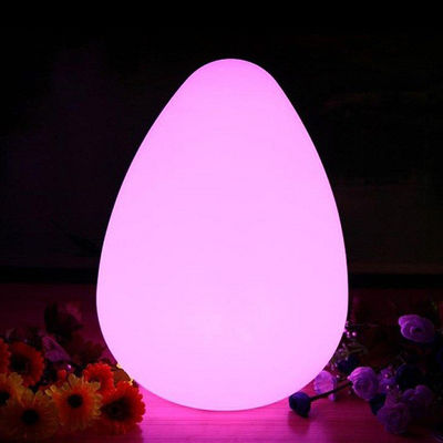Kunststoff-LED-Lampen in Eiform 4400mah mit Wassertropfen-Stil