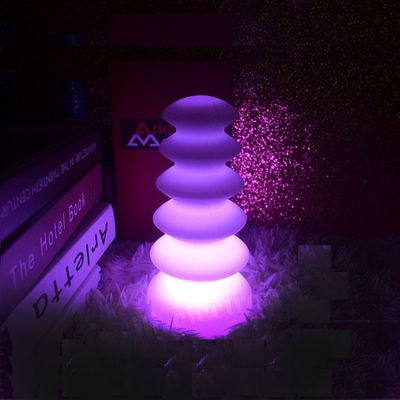 16 Farben wechselnde Led-Tischlampen aus Kunststoff